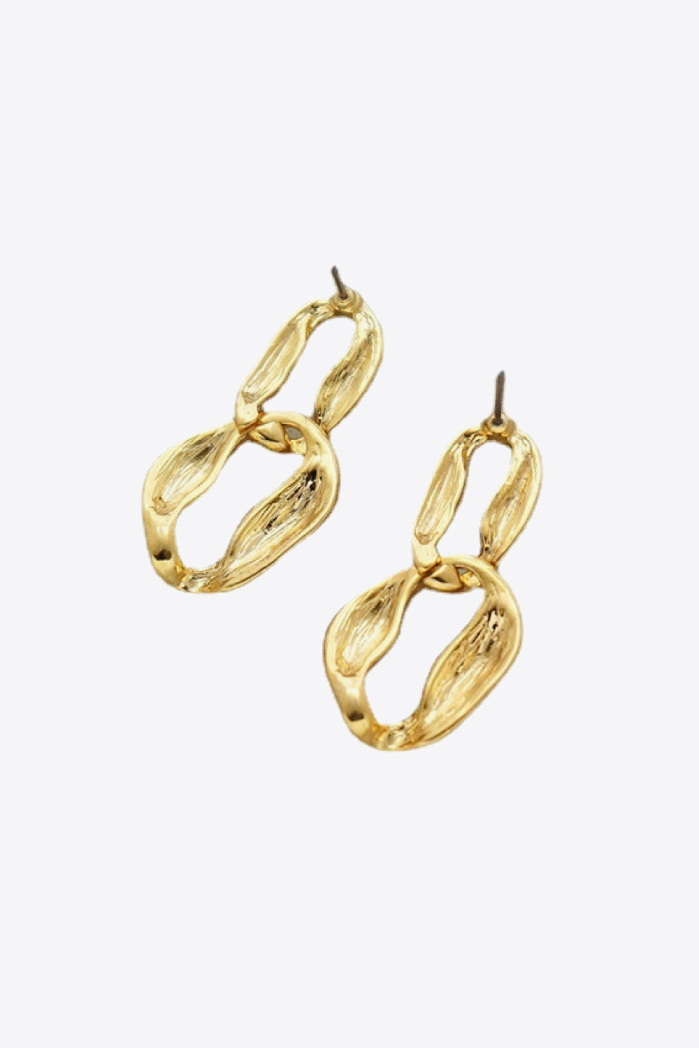 18K Gold-Plated Copper Double-Hoop Earrings